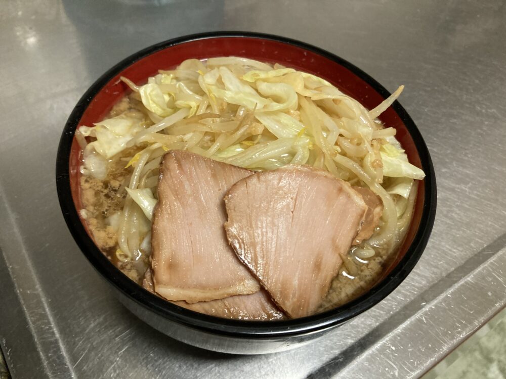 完成したパーフェクトラーメンBUTA